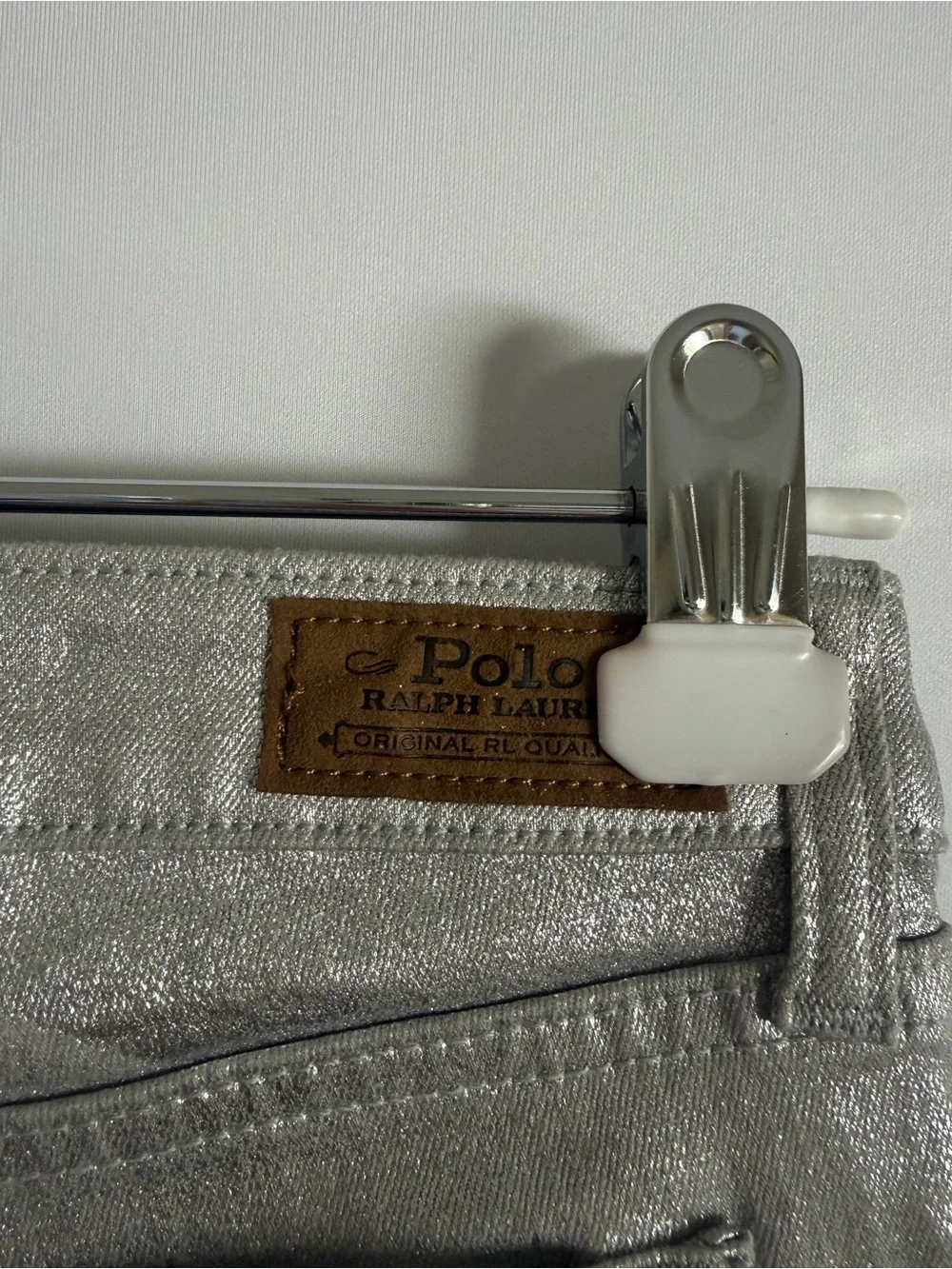 Polo Ralph Lauren Kids Cortina Sliver The Tompkins Skinny Jeans size 16